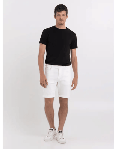 Short de hombre en blanco REPLAY