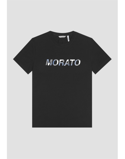Camiseta slim fit con estampado de goma inyectada ANTONY MORATO