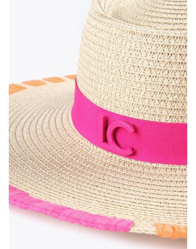 Sombrero con detalle de bordados LOLA CASADEMUNT