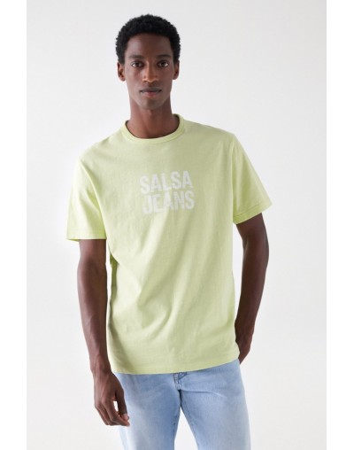 Camiseta regular con logo SALSA