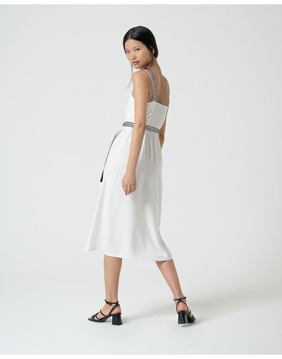 Vestido midi tirantes SURKANA