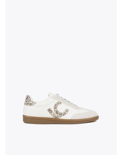 Sneakers con lentejuelas leopardo LOLA CASADEMUNT