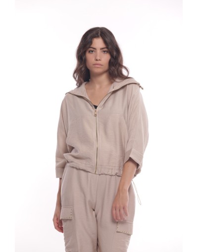 Chaqueta con capucha MIMÍMUÁ